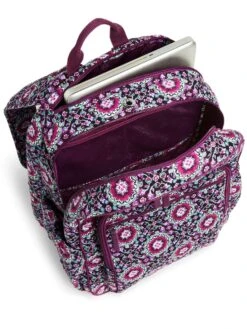 Vera Bradley Campus Tech Backpack, Signature Cotton (Purple/Lilac Medallion, One Size) 9 Vera Bradley Campus Tech Backpack, Signature Cotton (Purple/Lilac Medallion, One Size) -Vera Bradley 81qLeA0TVNL