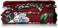 Vera Bradley Women's Signature Cotton RFID All In One Crossbody Wristlet , Bordeaux Blooms, One Size 9 Vera Bradley Women's Signature Cotton RFID All In One Crossbody Wristlet , Bordeaux Blooms, One Size -Vera Bradley 81qdFGNf 5L