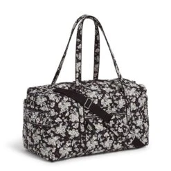 Vera Bradley Women's Signature Cotton Large Travel Duffel Travel Bag, Holland Garden, One Size -Vera Bradley 81ufMNYYIyL