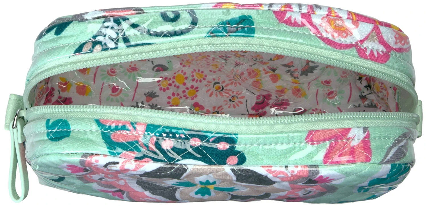 Vera Bradley Medium, Mint Flowers 2 Vera Bradley Medium, Mint Flowers - Image 2