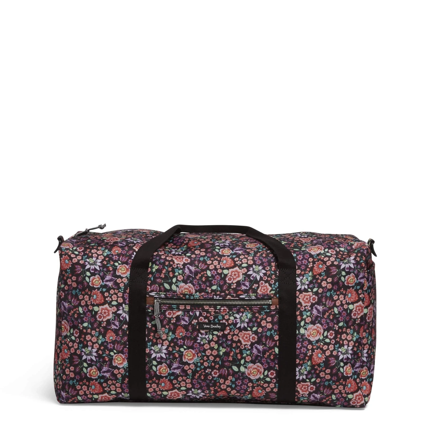 Vera Bradley Lighten Up Large Travel Duffel, Petite Vines 6 Vera Bradley Lighten Up Large Travel Duffel, Petite Vines - Image 6
