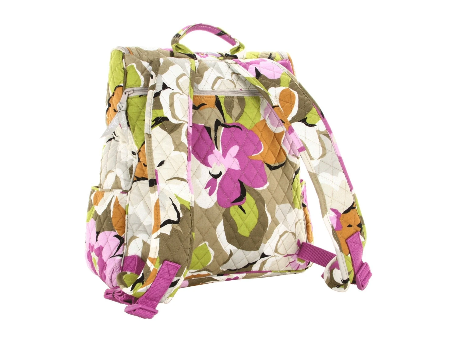 Vera Bradley Double Zip Backpack Portobello Road 6 Vera Bradley Double Zip Backpack Portobello Road - Image 6