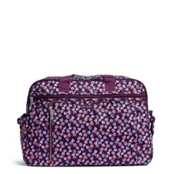 Vera Bradley Women's Lighten Up Weekender, Berry Burst