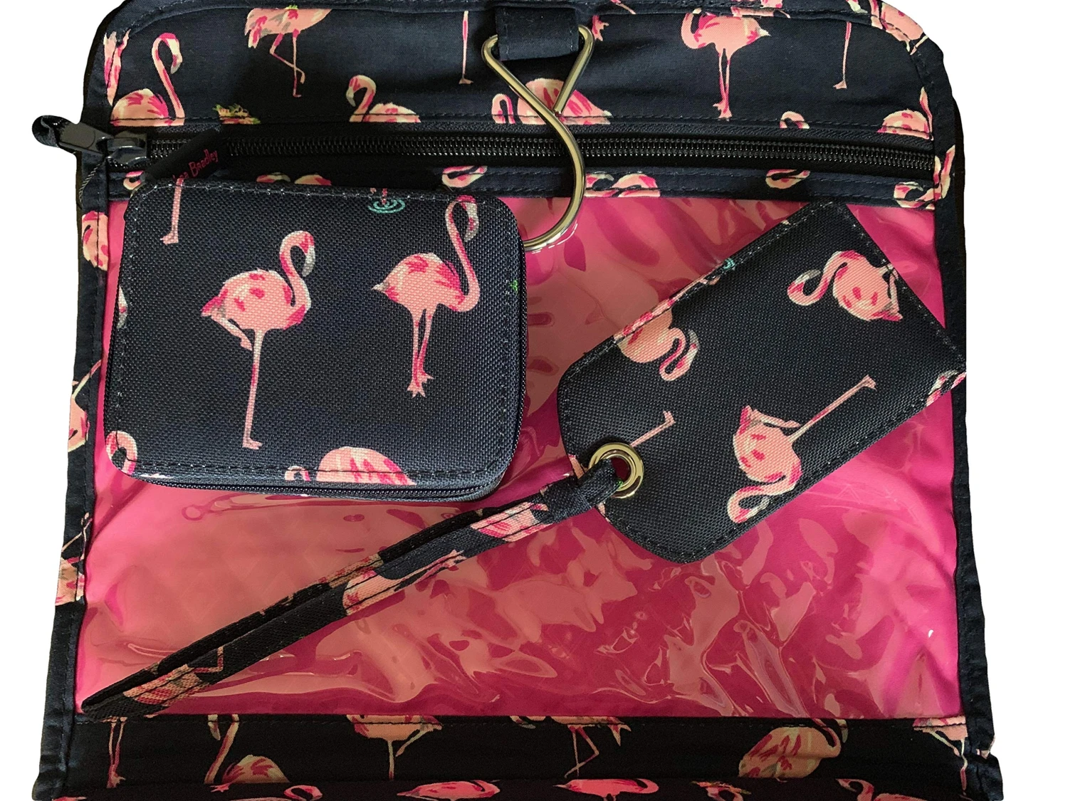 Vera Bradley 3 Piece Travel Bundle Available In 2 Design (Flamingo) 2 Vera Bradley 3 Piece Travel Bundle Available In 2 Design (Flamingo) - Image 2
