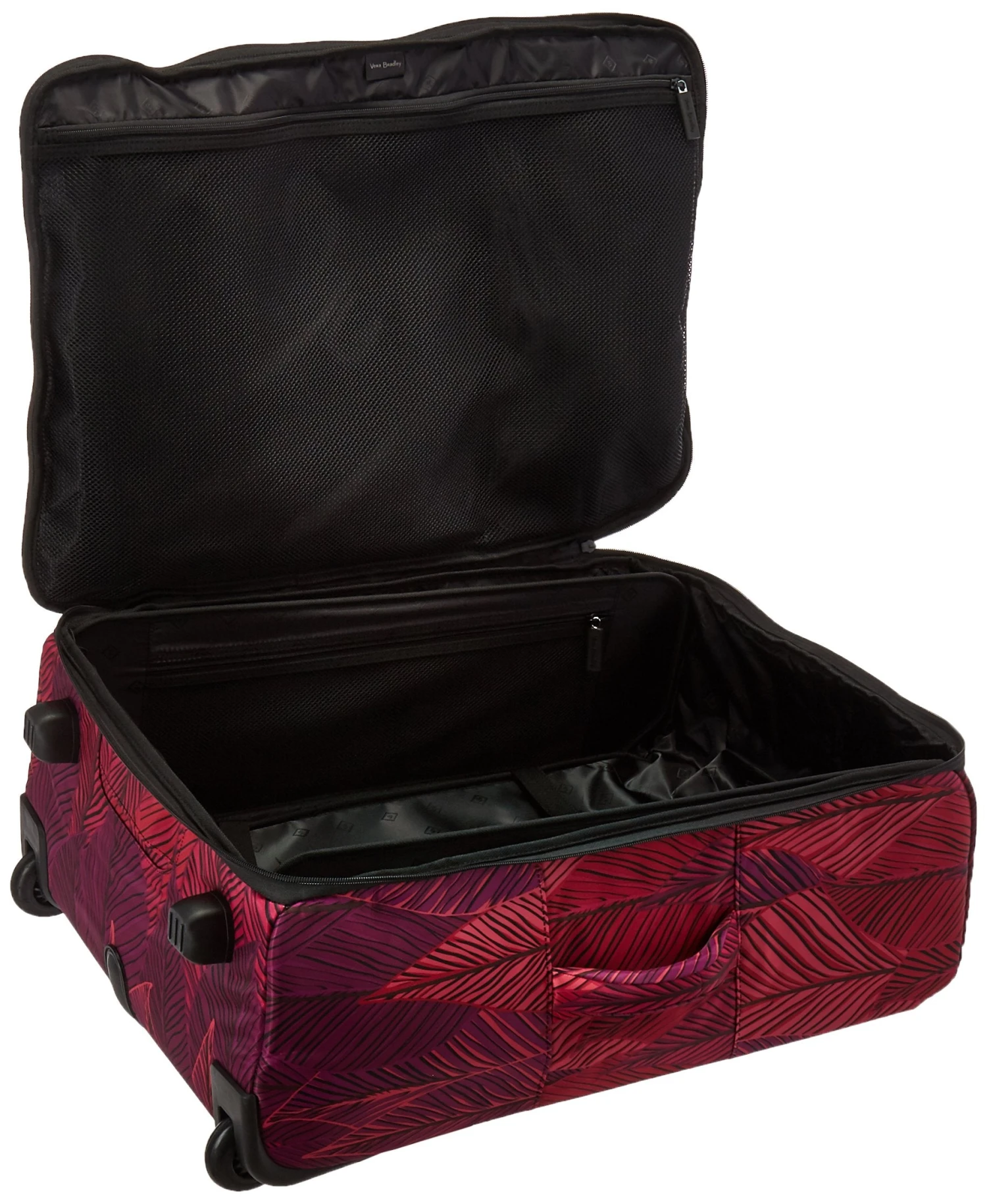 Vera Bradley Women's Foldable Large, Banana Leaves Fuchsia 3 Vera Bradley Women's Foldable Large, Banana Leaves Fuchsia - Image 3