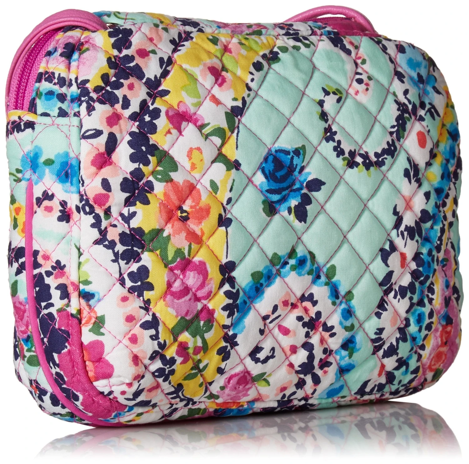 Vera Bradley Iconic Rfid Little Crossbody, Signature Cotton,Wildflower Paisley 6 Vera Bradley Iconic Rfid Little Crossbody, Signature Cotton,Wildflower Paisley - Image 6