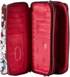 Vera Bradley Women's Signature Cotton RFID All In One Crossbody Wristlet , Bordeaux Blooms, One Size 8 Vera Bradley Women's Signature Cotton RFID All In One Crossbody Wristlet , Bordeaux Blooms, One Size -Vera Bradley 91baaTw78gL