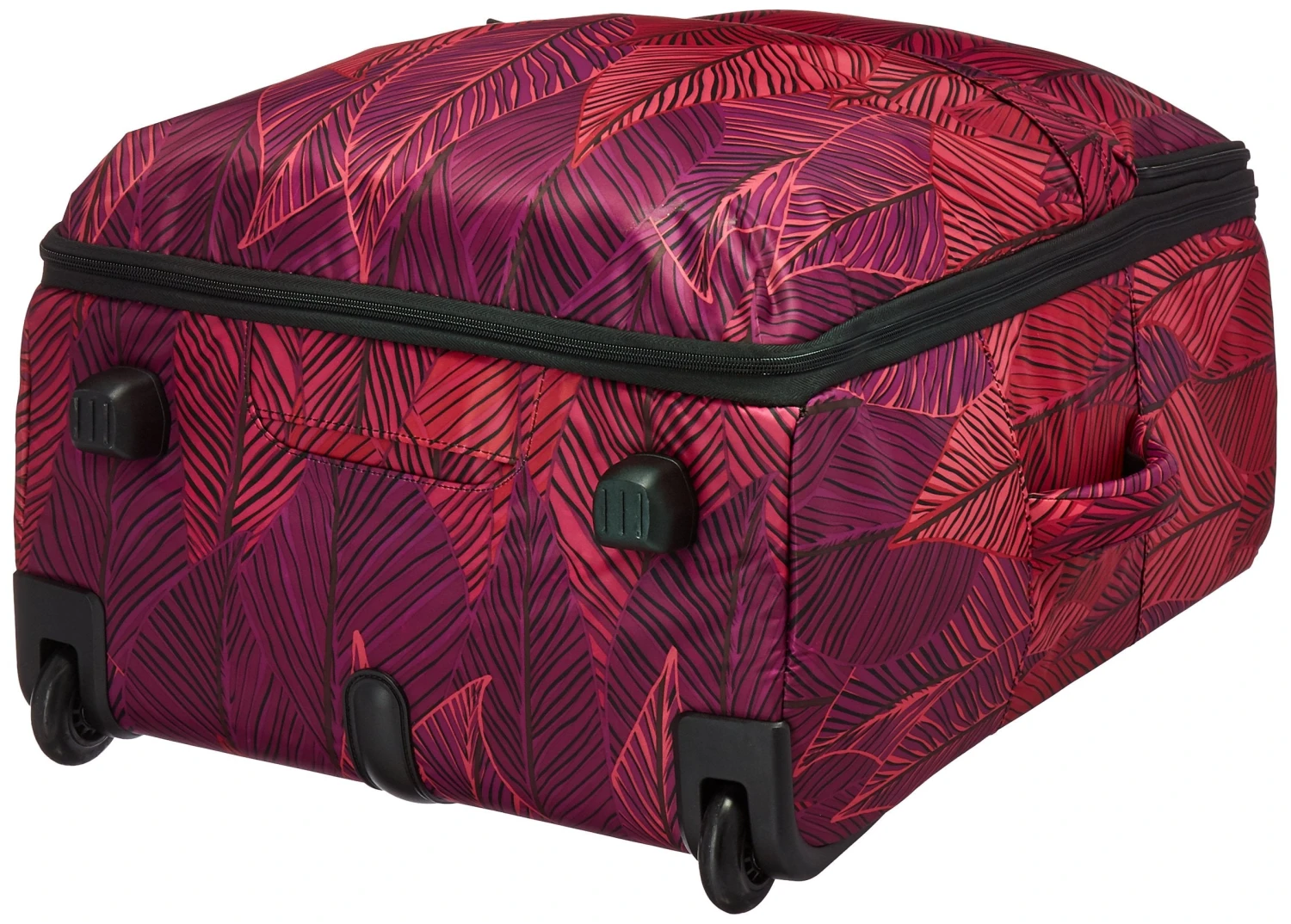 Vera Bradley Women's Foldable Large, Banana Leaves Fuchsia 4 Vera Bradley Women's Foldable Large, Banana Leaves Fuchsia - Image 4
