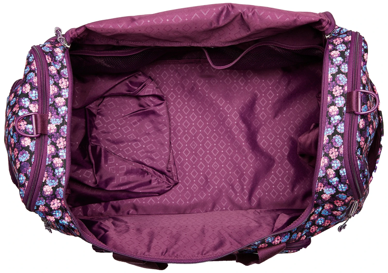 Vera Bradley Lighten Up Ultimate Gym, Berry Burst 3 Vera Bradley Lighten Up Ultimate Gym, Berry Burst - Image 3