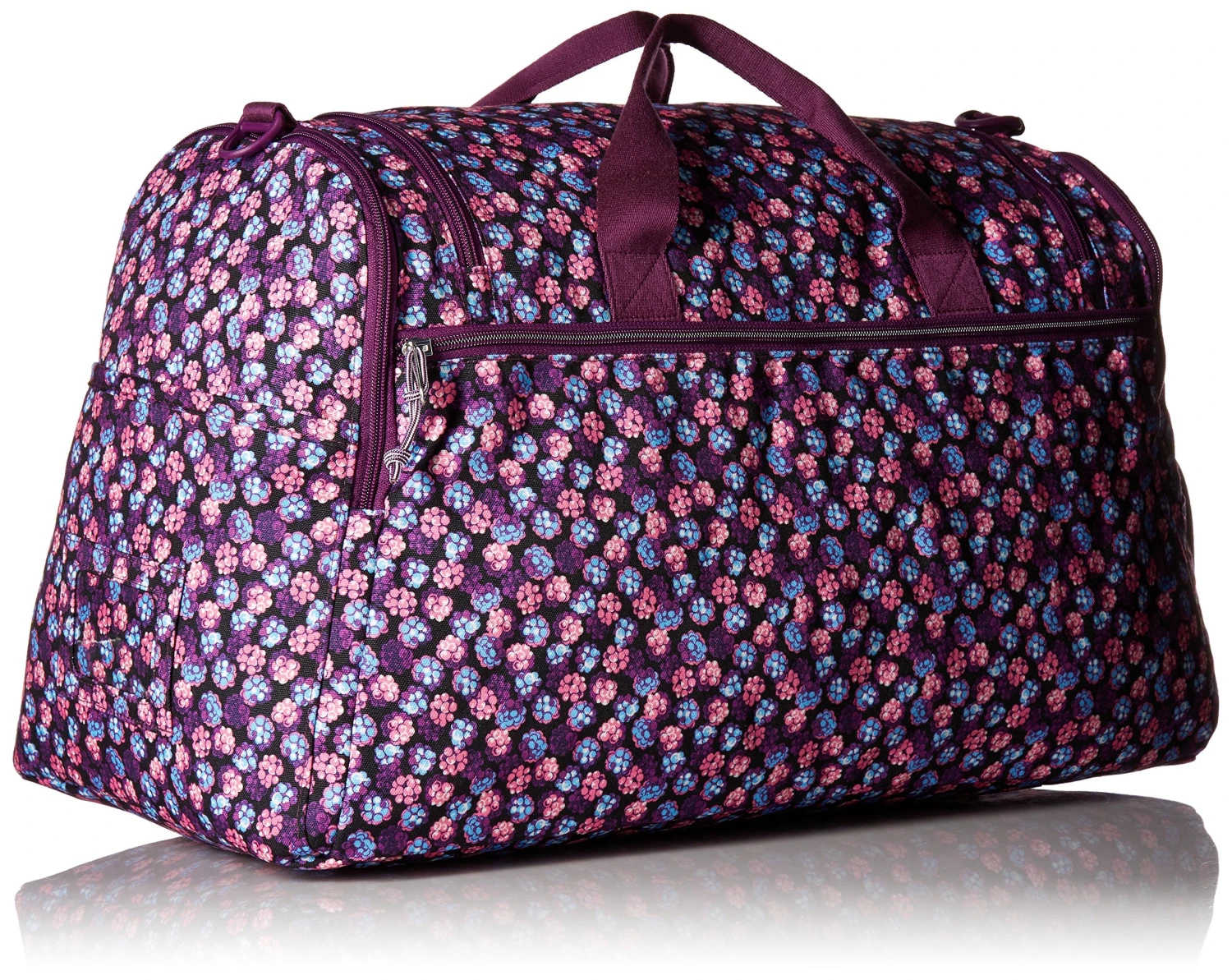 Vera Bradley Lighten Up Ultimate Gym, Berry Burst 4 Vera Bradley Lighten Up Ultimate Gym, Berry Burst - Image 4