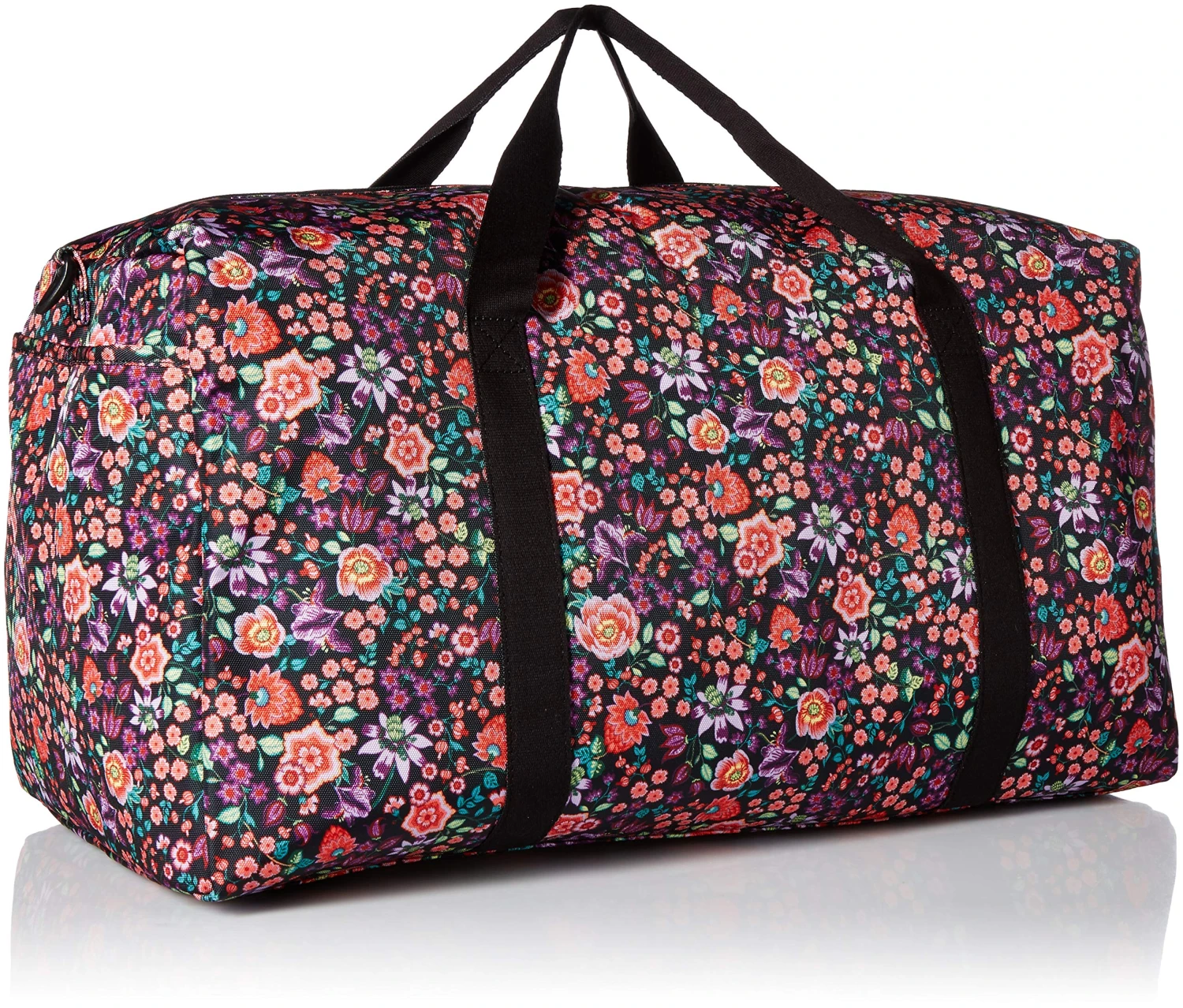 Vera Bradley Lighten Up Large Travel Duffel, Petite Vines 7 Vera Bradley Lighten Up Large Travel Duffel, Petite Vines - Image 7