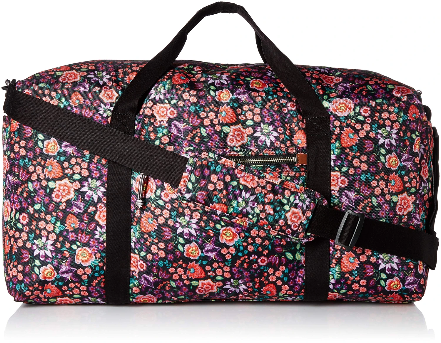 Vera Bradley Lighten Up Large Travel Duffel, Petite Vines 1 Vera Bradley Lighten Up Large Travel Duffel, Petite Vines